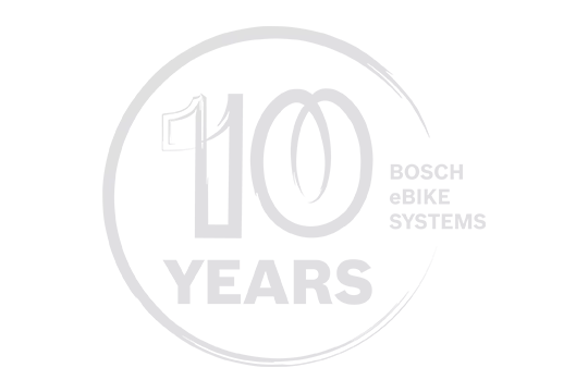 Bosch eBike Systems 10 Years logo